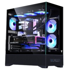 ITEK CASE SHOWBUI 37B GAMING TOWER ATX 3x12CM ARGB FAN TYPE-C 2xUSB3.0 SIDE FRONT PANEL TEMP GL