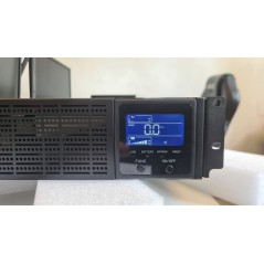 GRUPPO DI CONTINUITA' ONLINE RACK 1000VA/1000W CON 3 PRESE SCHUKO, CON SLOT SNMP