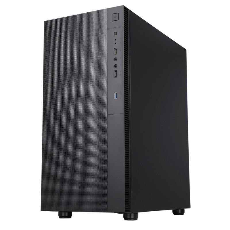 ITEK CASE SYLENT 03 - SILENT MIDDLE TOWER, USB3, 3X12CM FAN, RIVEST. FONOASSORBENTE