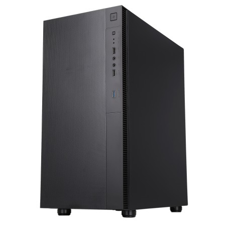 ITEK CASE SYLENT 03 - SILENT MIDDLE TOWER, USB3, 3X12CM FAN, RIVEST. FONOASSORBENTE
