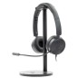 ITEK CUFFIA CON MICROFONO USB, JACK 3.5MM, CONT. VOLUME, ALTA QUALITA AUDIO