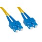 CAVO FIBRA OTTICA SC A SC SINGLEMODE DUPLEX 9/125 MT.2