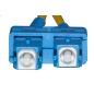 CAVO FIBRA OTTICA SC A SC SINGLEMODE DUPLEX 9/125 MT.3