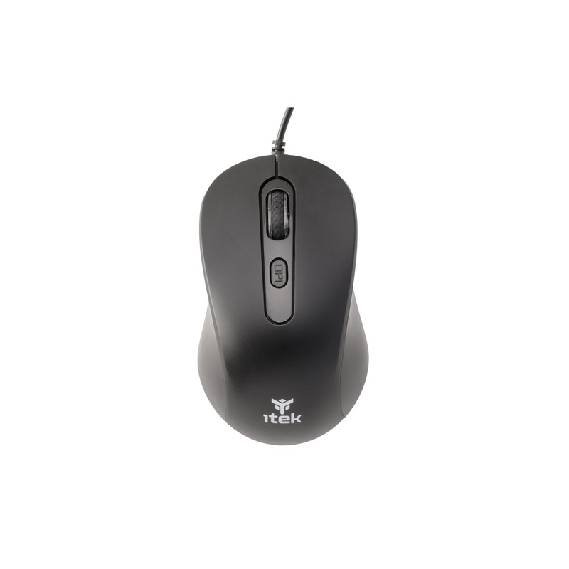 ITEK MOUSE CLK C01 USB OTTICO 3600DPI 4 TASTI SILENT SWITCH