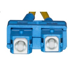 CAVO FIBRA OTTICA SC A SC SINGLEMODE DUPLEX 9/125 MT.40