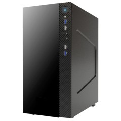 ITEK CASE SMALLCOM-G - MINI TOWER, MATX, 2XUSB3, 2XUSB2, GLOSSY