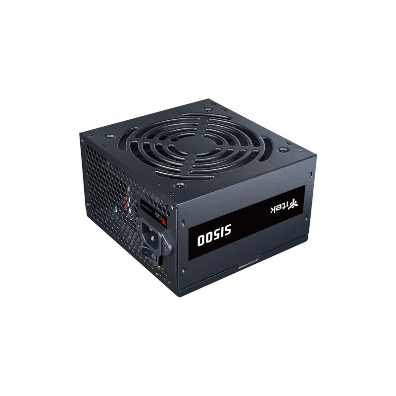 ITEK ALIMENTATORE SI500 - 500W, EFFICIENZA 80+, PFC ATTIVO, 12CM SILENT FAN