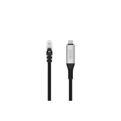 DIGITUS USB-C 3.2 GEN1 - CAVO ETHERNET RJ45, 1GBIT/S, 15 MT. COLORE NERO
