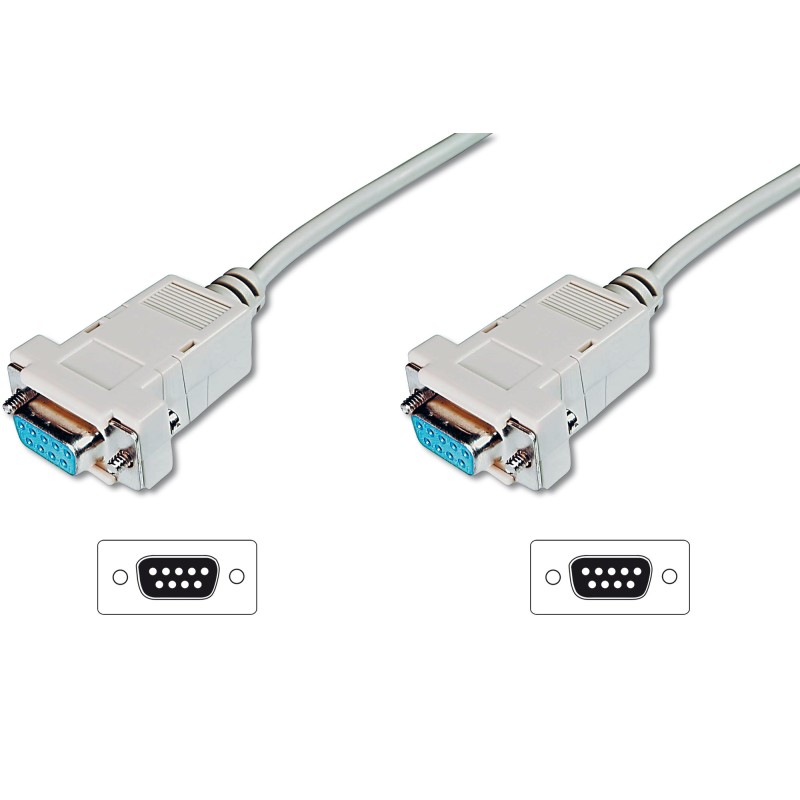 CAVO NULL MODEM 9 POLI F/F MT. 3