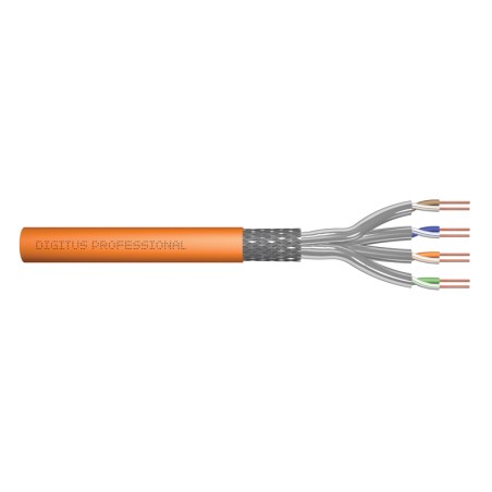 DIGITUS MATASSA CAVO DI INSTALLAZIONE CON DOPPINO INTRECCIATO CAT 7 S-FTP, AWG 23/1 500 MT CPR: CCA