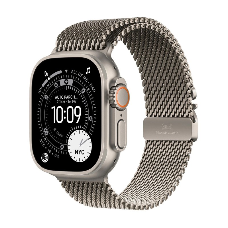 APPLE WATCH ULTRA 3GPS E CELLULAR49MMNATURAL TITANIUM CASE WITH NATURAL TITANIUM MILANESE LOOP APPLE WATCH ULTRA 3GPS E CELLULAR49MMNATURAL TITANIUM CASE WITH NATURAL TITANIUM MILANESE LOOP