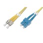 CAVO FIBRA OTTICA SC A ST SINGLEMODE DUPLEX OS2 MT.3