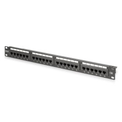 DIGITUS PANNELLO PATCH CAT 6, CLASSE E, NON SCHERMATO