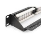 DIGITUS PANNELLO PATCH CAT 6, CLASSE E, NON SCHERMATO