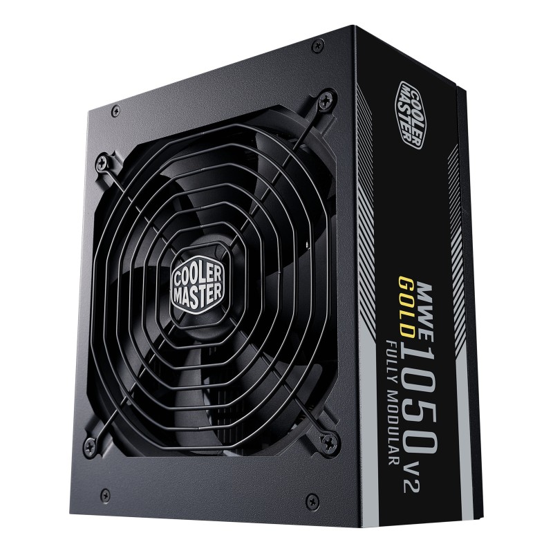 COOLER MASTER ALIMENTATORE MWE GOLD 1050 V2 1050W 80+ GOLD ATX3.1 120MM FAN COOLER MASTER ALIMENTATORE MWE GOLD 1050 V2 1050W 80+ GOLD ATX3.1 120MM FAN