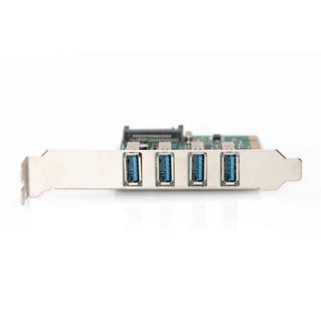 SCHEDA AGGIUNTIVA PCI-EXPRESS 4 PORTE USB 3.0