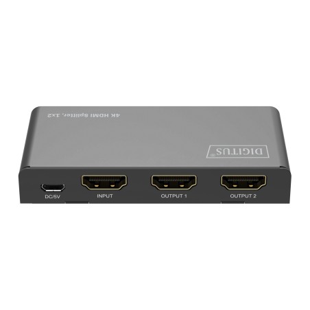 SPLITTER HDMI 1X2 4K/60HZ HDCP 2.2, EDID CONTROL