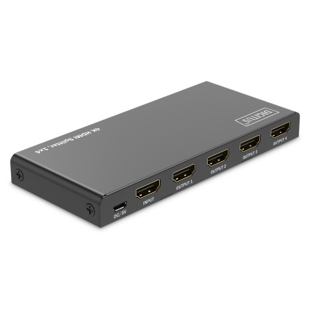 SPLITTER HDMI 1X4 4K/60HZ HDCP 2.2, EDID CONTROL