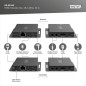 SET EXTENDER HDMI, 4K/120HZ, 40 M