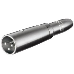 ADATTATORE XLR MASCHIO 3 POLI - 6,35MM FEMMINA