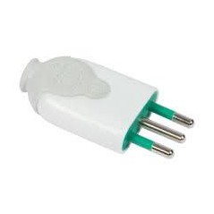 SPINA ITALIANA 2P+T 10A DA ASSEMBLARE