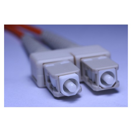 CAVO FIBRA OTTICA SC A SC MULTIMODE OM2 DUPLEX 50/125 MT.10