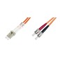 CAVO FIBRA OTTICA LC A ST MULTIMODE DUPLEX OM2 50/125 MT.5