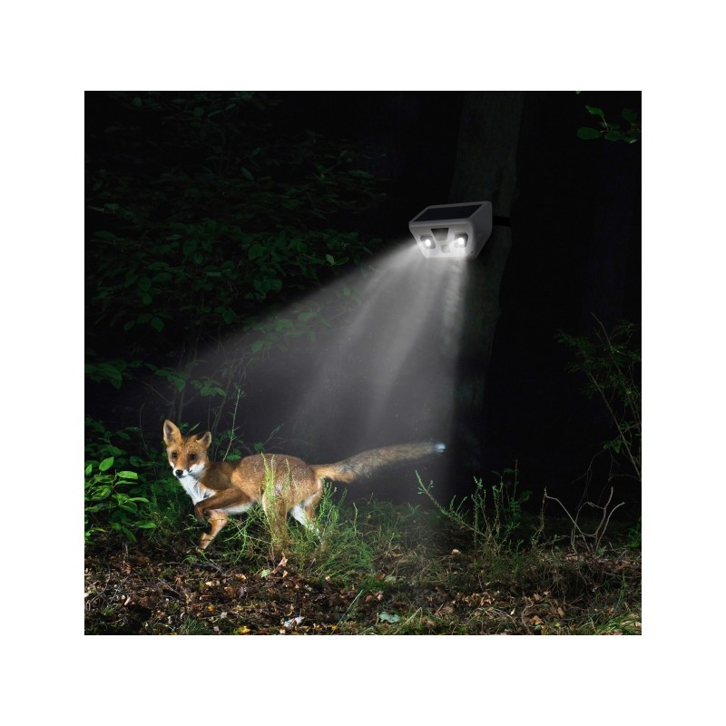 VIDEOCAMERA SOLARE PER ESTERNO FULL HD CON LAMPADA LED