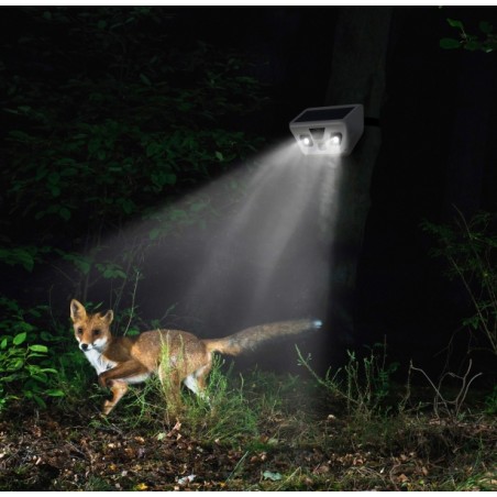 VIDEOCAMERA SOLARE PER ESTERNO FULL HD CON LAMPADA LED