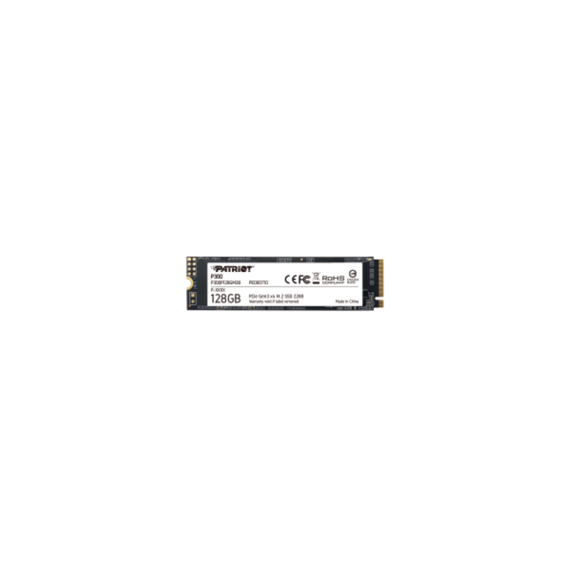 PATRIOT SSD INTERNO P300 128GB M.2 PCIE R/W 1600/600 GEN 3X4