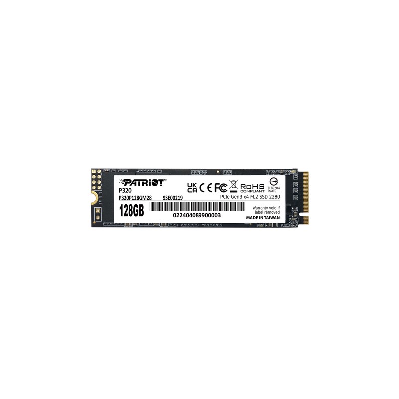 PATRIOT SSD P320 128GB M.2280 PCI-E R/W 1600/1000MB/S