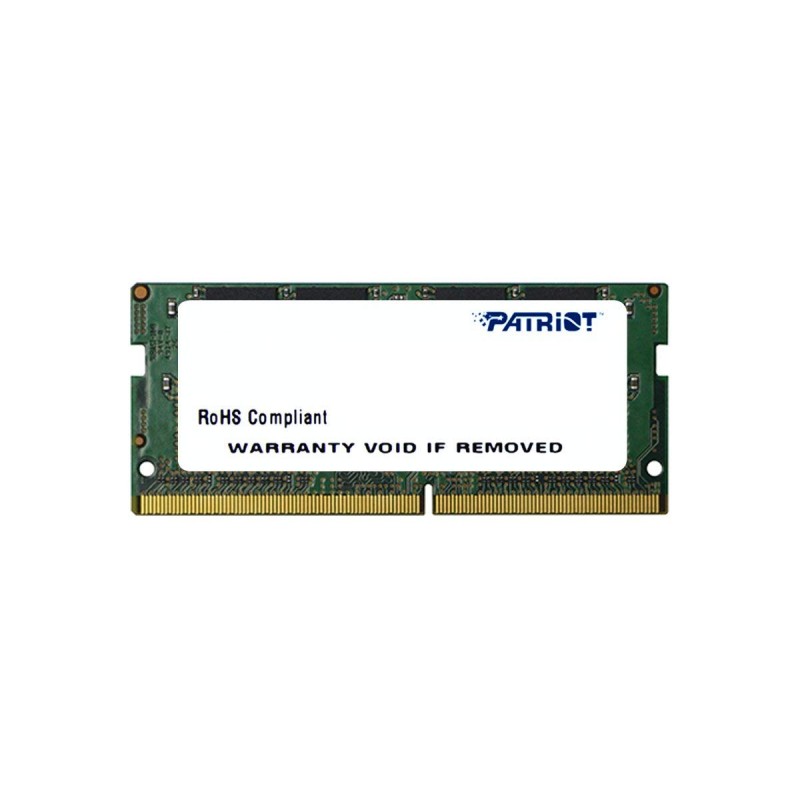 PATRIOT RAM SODIMM 4GB DDR4 2400MHZ PATRIOT RAM SODIMM 4GB DDR4 2400MHZ