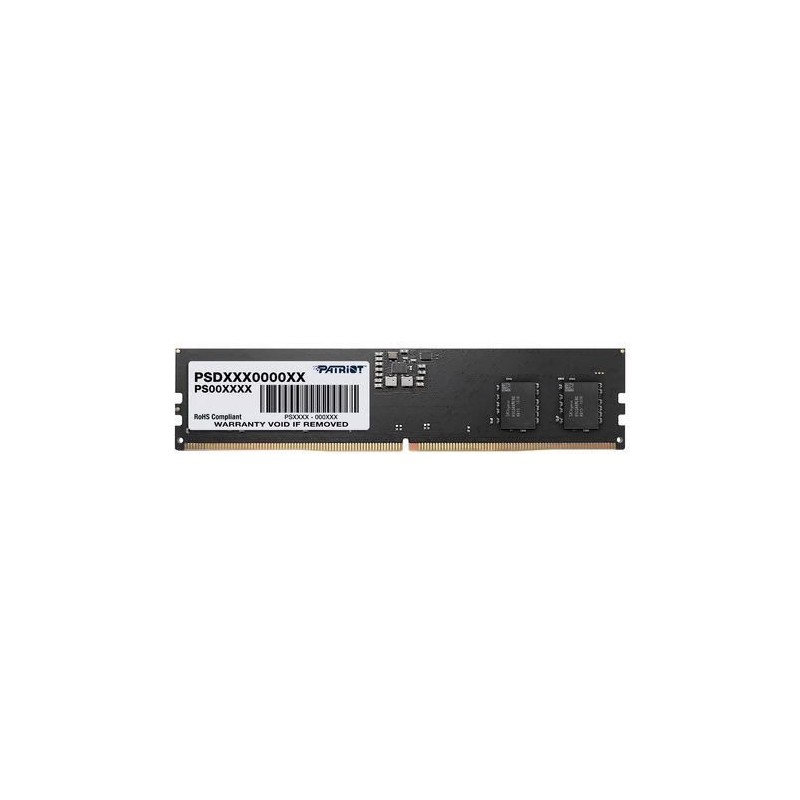 PATRIOT RAM DIMM 8GB DDR 5 5600MHZ PATRIOT RAM DIMM 8GB DDR 5 5600MHZ