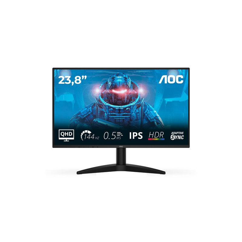 AOC MONITOR GAMING 23,8 LED IPS QHD 16:9 0,5MS 144Hz 300 CDM, DP/HDMI