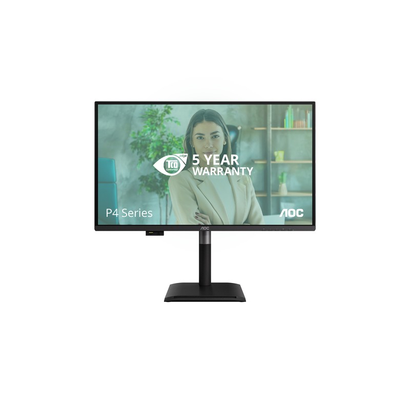 AOC MONITOR 27 LED IPS QHD 16:9 4MS 120hz 350 CDM, PIVOT, DP/HDMI, USB-C, MULTIMEDIALE