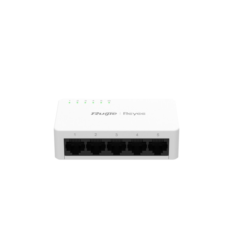 REYEE SWITCH NON GESTITO A 5 PORTE DA 10/100 MBPS (CHASSIS PLASTICO DESKTOP) REYEE SWITCH NON GESTITO A 5 PORTE DA 10/100 MBPS (CHASSIS PLASTICO DESKTOP)