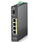 ZYXEL SWITCH INDUSTRIALE UNMANAGED, 4X GIGABIT POE 120W, DIN RAIL, ALIM. 12-58V DC ZYXEL SWITCH INDUSTRIALE UNMANAGED, 4X GIGABIT POE 120W, DIN RAIL, ALIM. 12-58V DC