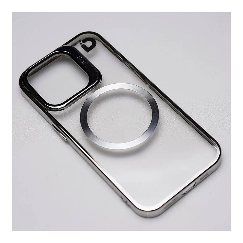 IDUDE COVER TANK MAGSAFE CRYSTAL IPHONE 14 PRO MAX SILVER IDUDE COVER TANK MAGSAFE CRYSTAL IPHONE 14 PRO MAX SILVER