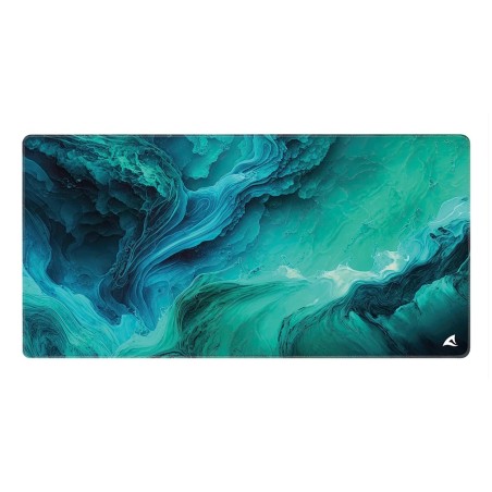SHARKOON SKILLER SGP40 D10 MOUSEPAD TAPPETINO GAMING 1000 x 500 x 3 MM NUBE BLU/VERDE