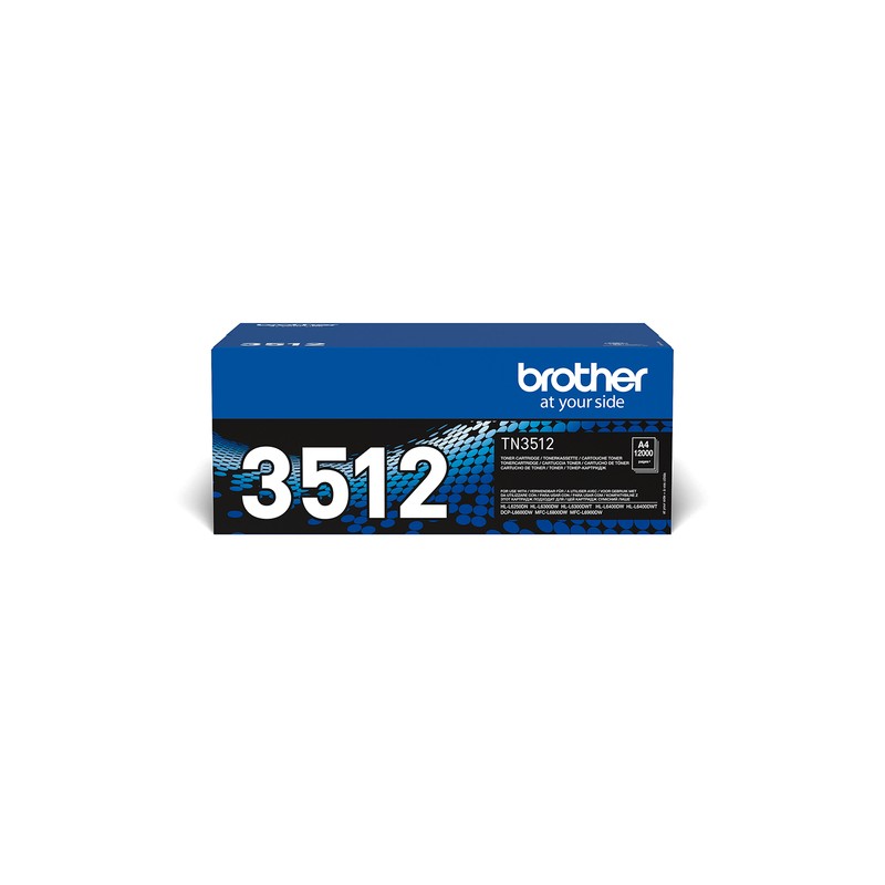 BROTHER TONER NERO PER HLL6400DW, HLL6400DWT, DCPL5500DN, DCPL6600DW 1200PAG