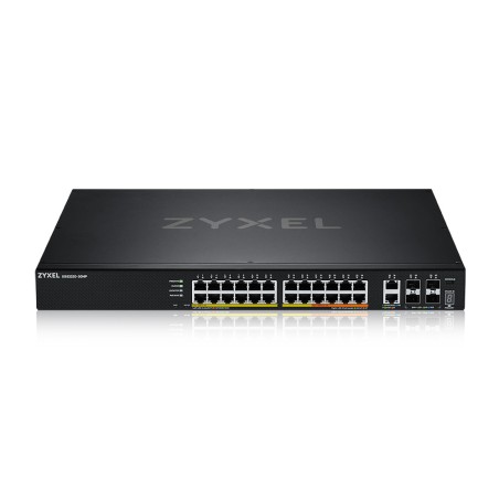 ZYXEL SWITCH MANAGED LAYER 3 LITE, 24X GBPOE , 2X 10GPOE 400W, 4 SFP+, RACK, NFLEX