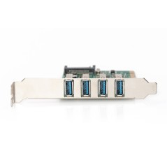 SCHEDA AGGIUNTIVA PCI-EXPRESS 4 PORTE USB 3.0