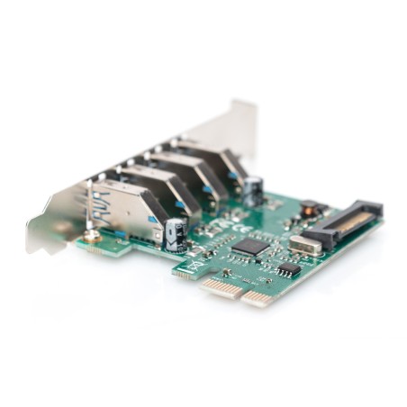SCHEDA AGGIUNTIVA PCI-EXPRESS 4 PORTE USB 3.0
