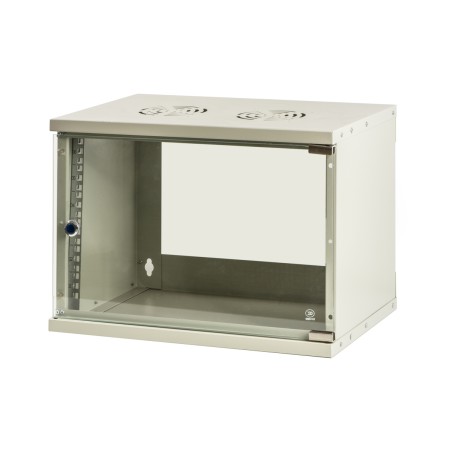 ARMADIO RACK 19" 6 UNITA' (A)350 X (L)500 X (P)320 GRIGIO