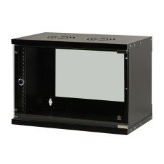 ARMADIO RACK 19" 6 UNITA' (A)350 X (L)500 X (P)320 NERO
