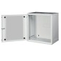 ARMADIO RACK 19" A MURO 9U 19" (L) 542 MM (P) 400 MM COLORE GRIGIO DISASSEMBLATO ARMADIO RACK 19" A MURO 9U 19" (L) 542 MM (P) 400 MM COLORE GRIGIO DISASSEMBLATO