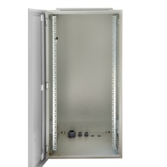 ARMADIO RACK 19" 24U 600X600 IP55 COLORE GRIGIO