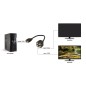 ADATTATORE SPLITTER VGA MASCHIO - 2 PORTE VGA FEMMINA