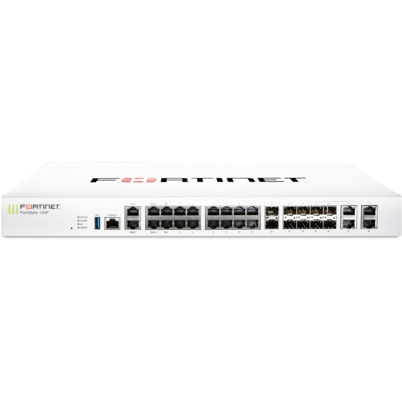 FORTIGATE-100F FIREWALL HARDWARE PIU 3 ANNI DI SERVIZI FORTICARE PREMIUM E FORTIGUARD UTP FORTIGATE-100F FIREWALL HARDWARE PIU 3 ANNI DI SERVIZI FORTICARE PREMIUM E FORTIGUARD UTP
