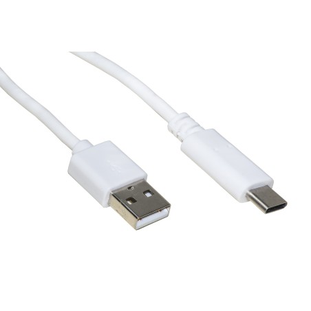 CAVO USB 2.0 "A" MASCHIO USBC ® MT 0,5 COLORE BIANCO